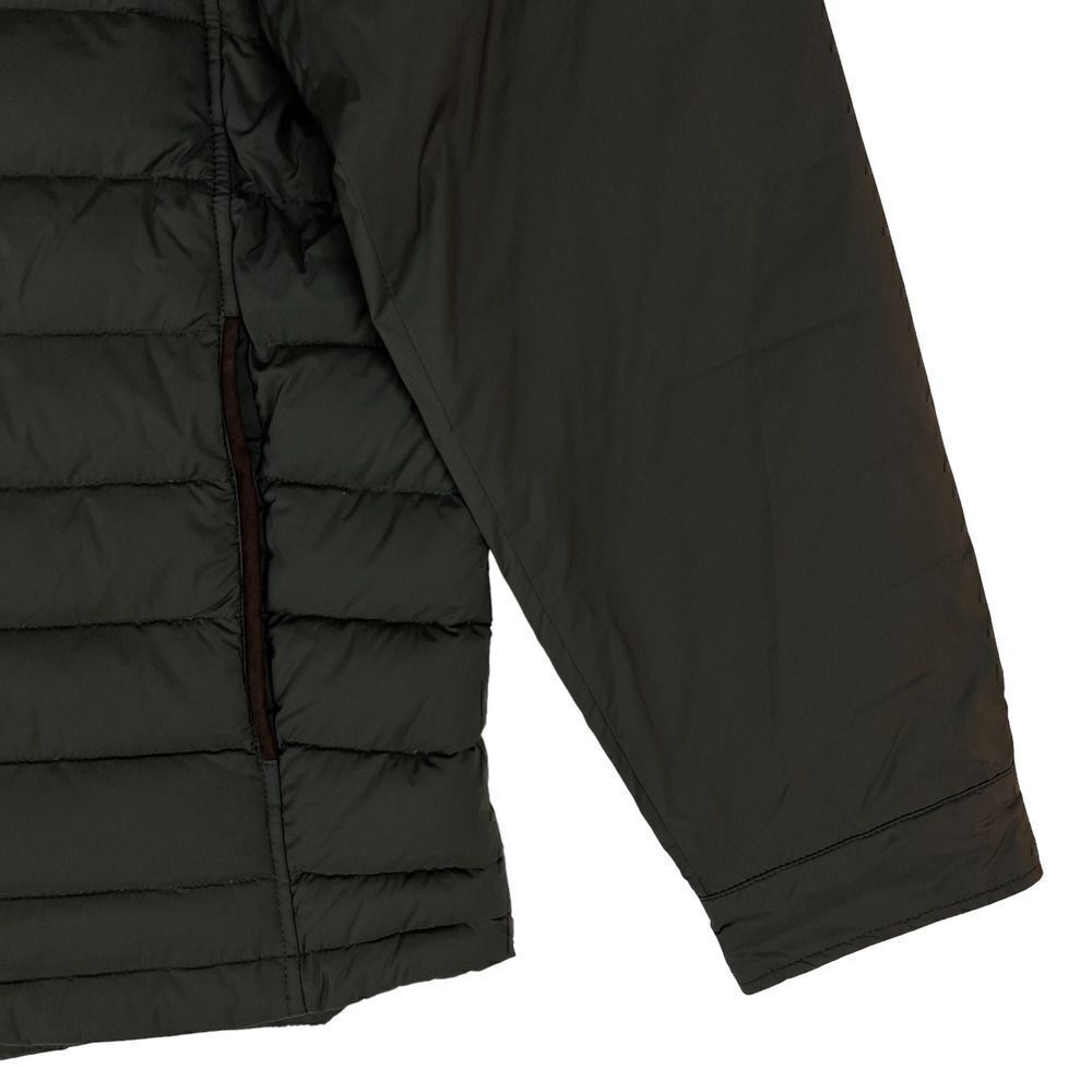 Dylan Gray Men Olive Green Shift Down Full-Zip Quilted Winter Puffer Jacket US L - Picture 8 of 13